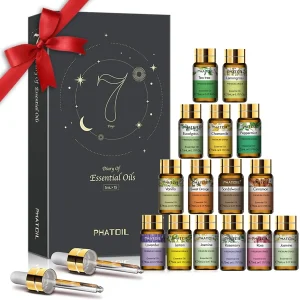 PHATOIL 15PCS Aromatherapy Essential Oil Set